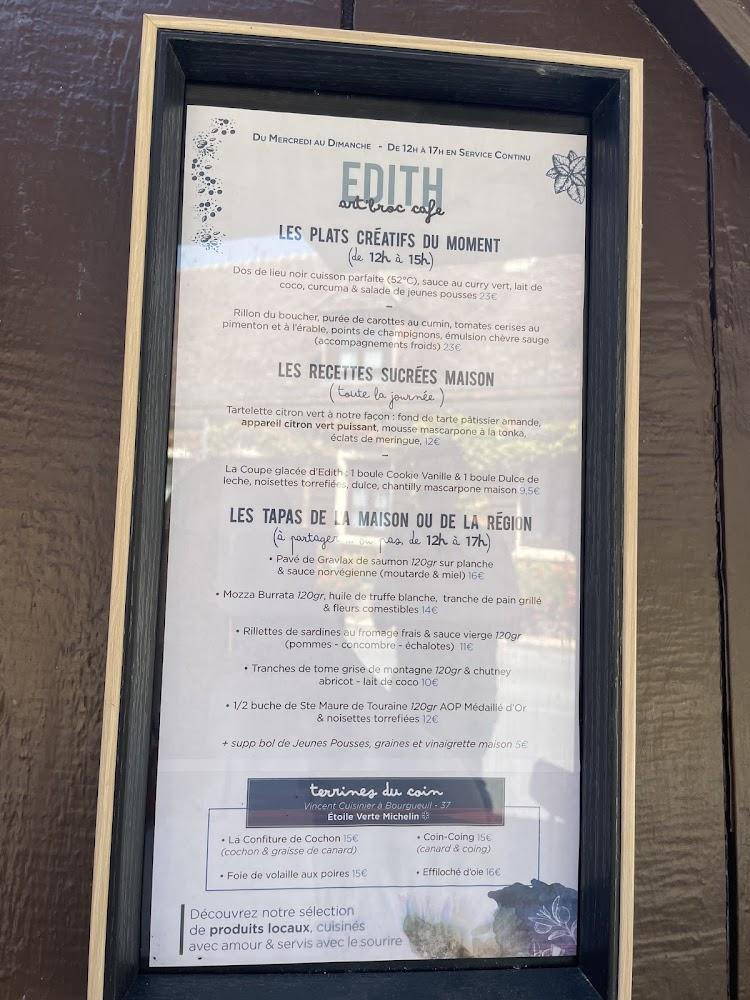EDITH Restaurant - Menu Image 3